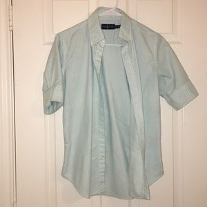 Ralph Lauren stripped button down (Women’s: small)
